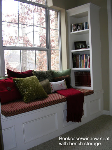 Window Seat/Bookcase